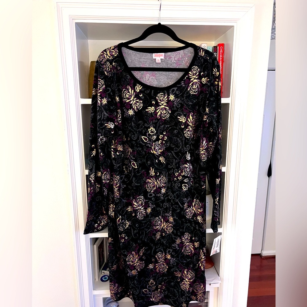 NWT LuLaRoe Debbie Dress. Elegant Collection. Size 3XL.